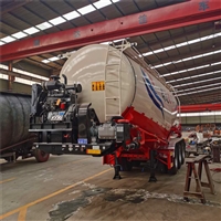 散装水泥灰罐车价格 45方粉煤灰运输罐车本月行情 