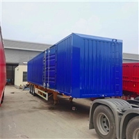 45英尺集装箱半挂车轻量化 13.95米骨架集装箱拖运车 批量优惠