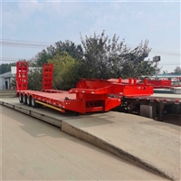 四线八轴五线十轴 低平板半挂车 大件运输拖板车