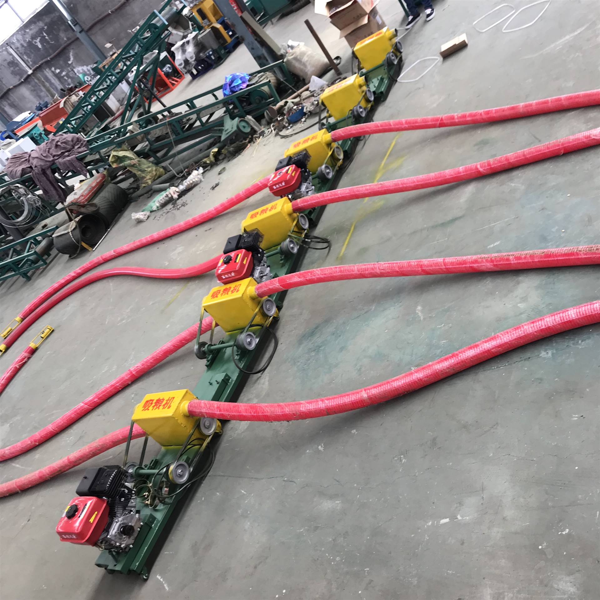 20米长软管吸粮机wq888车载便携麦子吸粮机