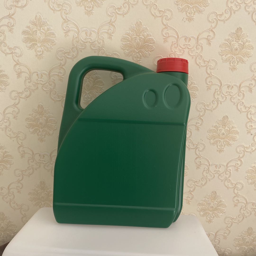 4升机油瓶 透明液位线塑料瓶机油瓶 4升润滑油桶防冻液桶
