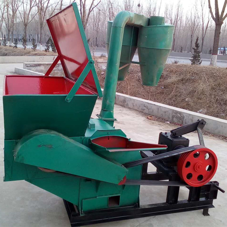 饲料粉碎机厂家 养殖场用打糠机 自动进料沙克龙粉碎机 浩阳