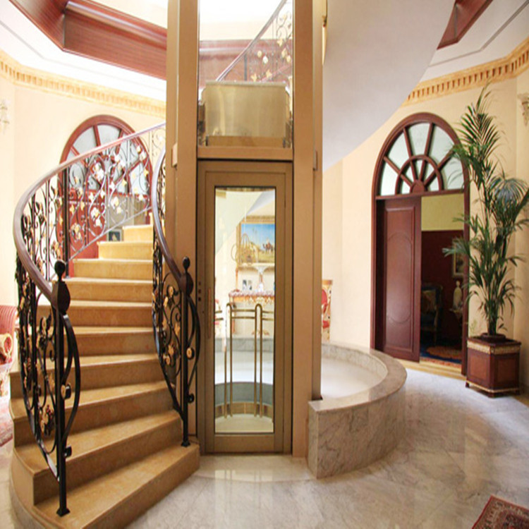 三层电梯荣凯观光电梯家用自动门电梯