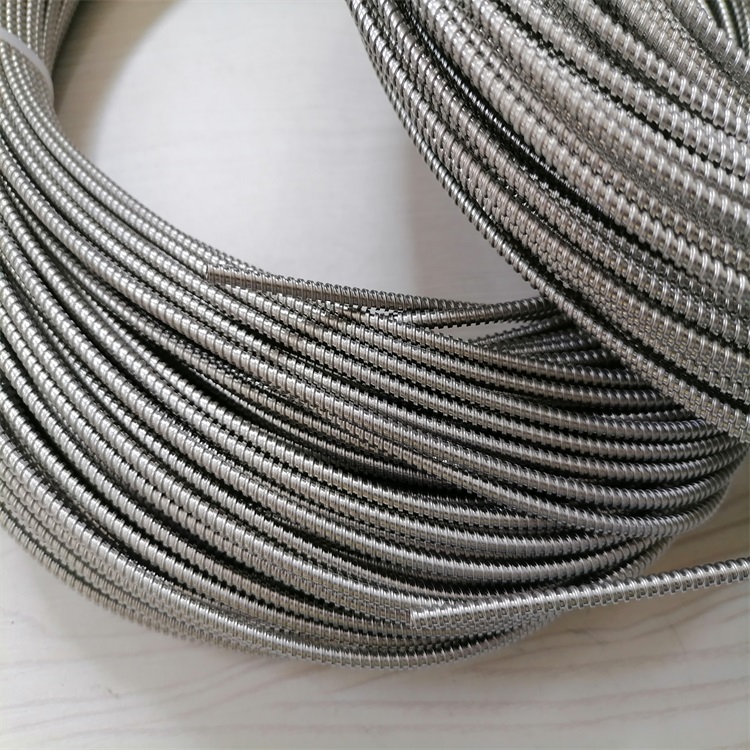 8小口径不锈钢金属软管304微型单扣管穿线管批发