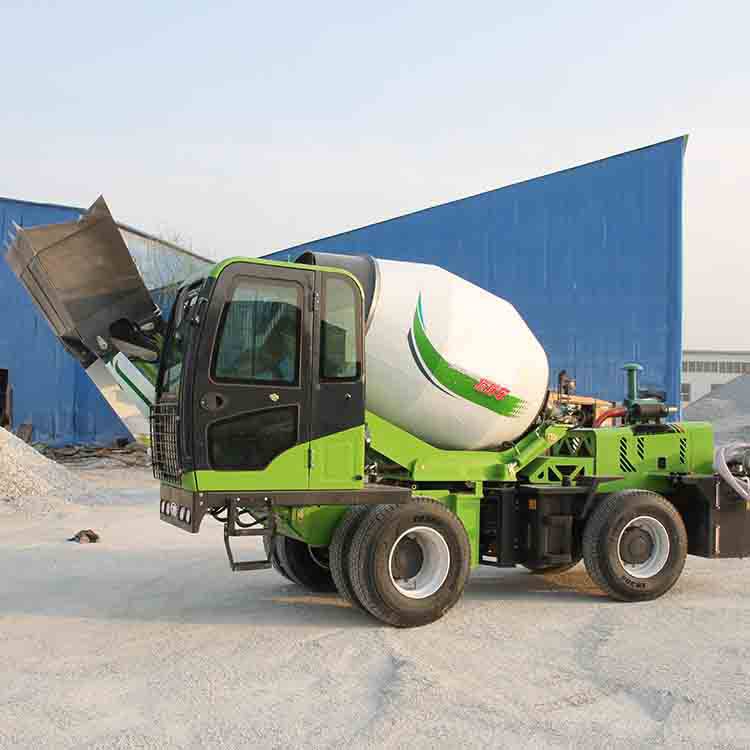 厂家供应6缸4方自动上料搅拌车楼房改造施工用水泥运输车