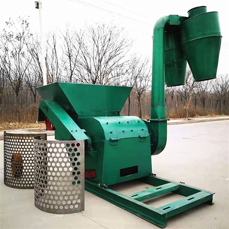 河北家用小型电动饲料粉碎机多功能锤片式粉碎机秸秆牧草粉碎机