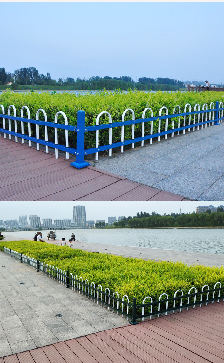 草坪锌钢围栏花园栅栏园林绿化带护栏