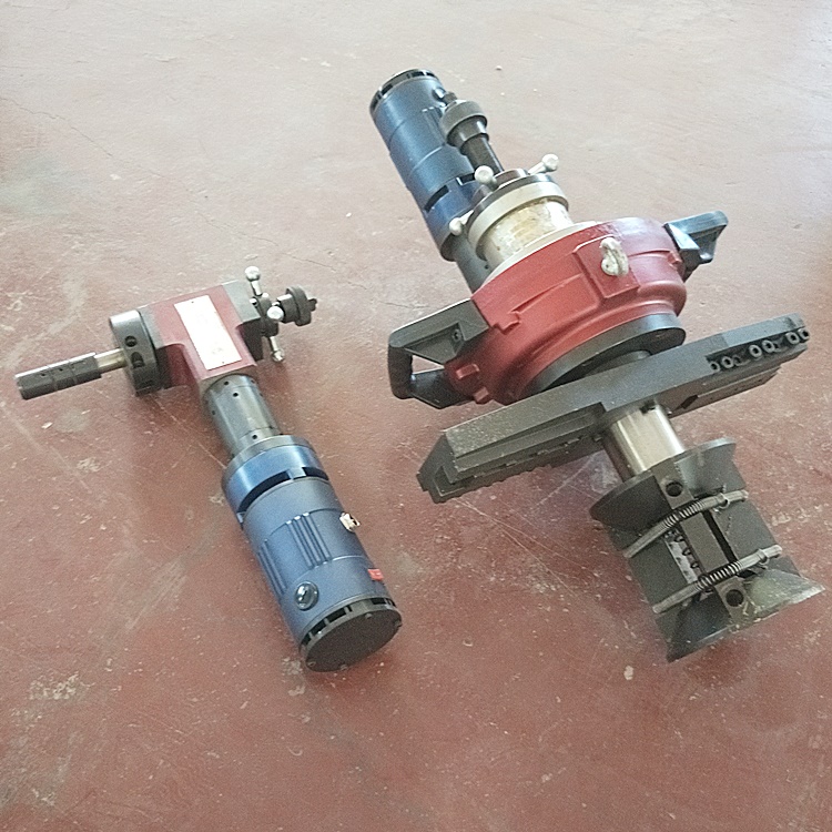 手拿式不锈钢管子倒角机内涨式电动管道坡口机内胀式铣边机加工