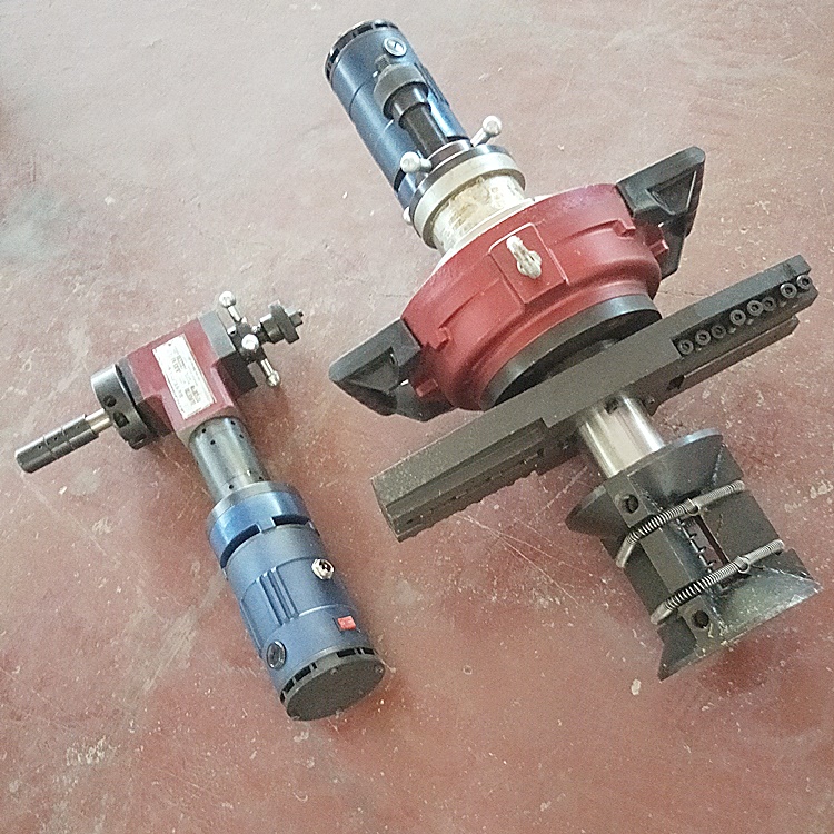 手拿式不锈钢管子倒角机内涨式电动管道坡口机内胀式铣边机加工