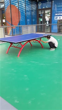 宁夏塑料羽毛球地板施工