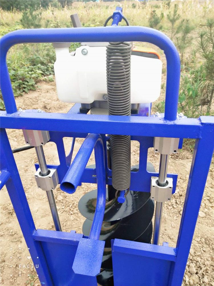 小型电杆打洞机地下打洞方法