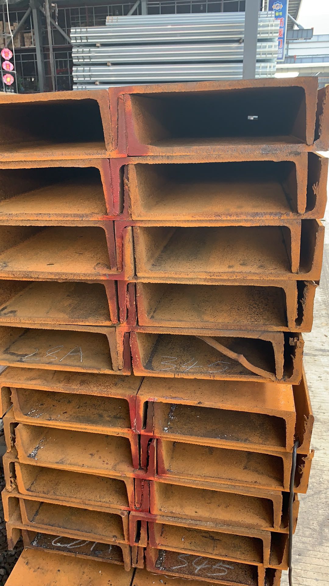 槽钢厂家 津西 8-28#槽钢 槽钢供应商津西 规格齐全