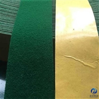 背胶绿绒布 辊筒胶皮 绿绒布剑杆织机配件 糙面带刺皮
