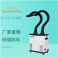 车间焊接排烟系统 艾灸烟雾过滤机 锡焊废气烟尘排烟机 