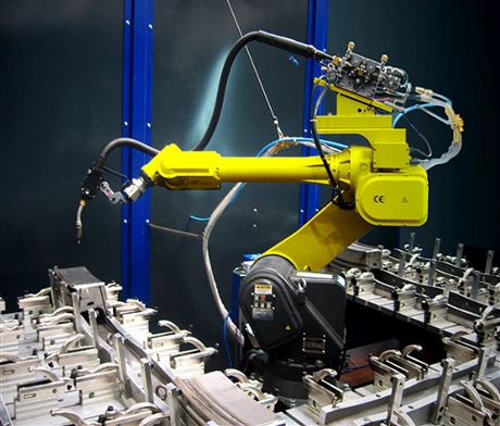 非标定制码垛机器人std11021码垛机械手四轴机器人视觉定位