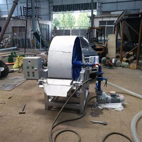 真空立式淀粉脱水机wq888薯类淀粉浆脱水机