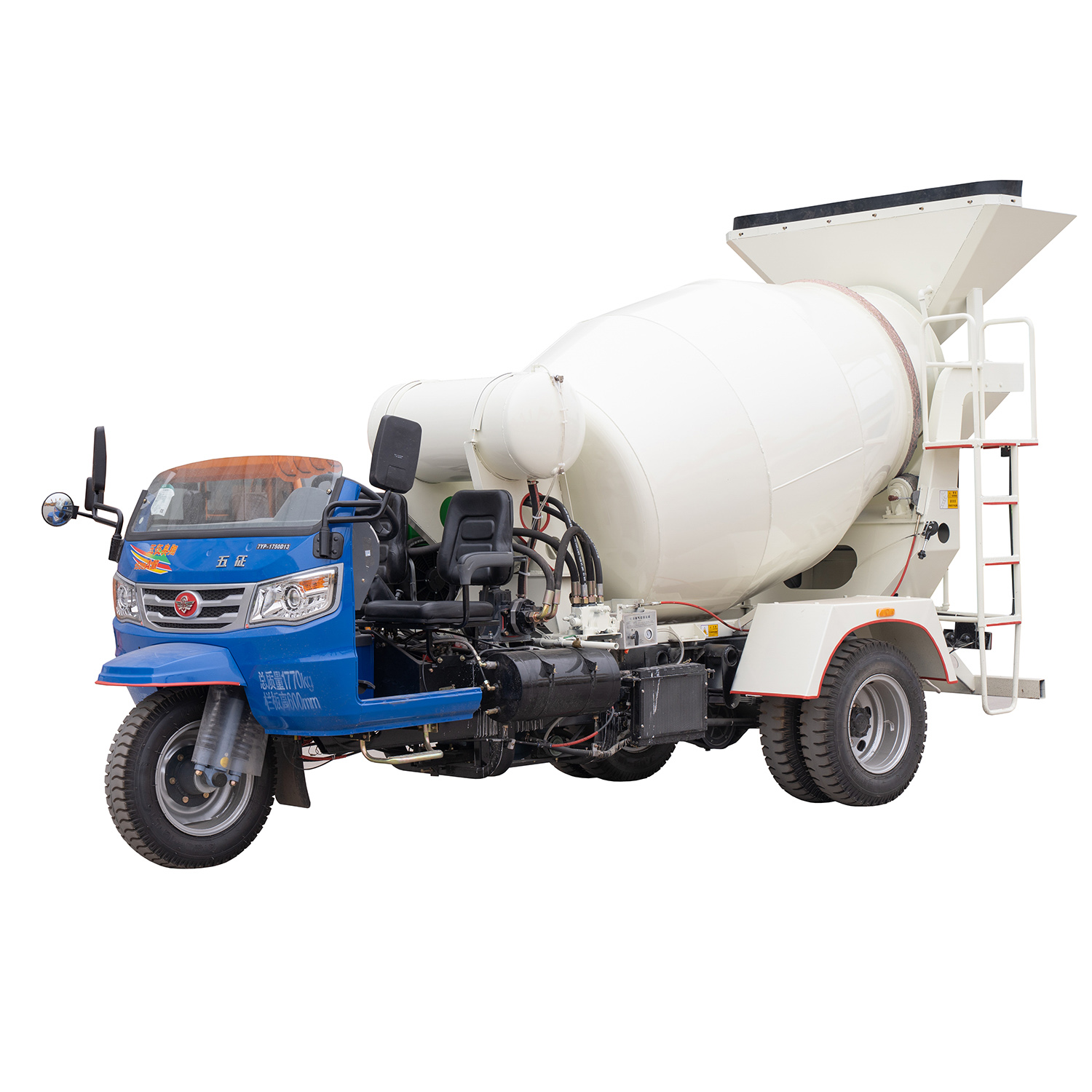 混凝土搅拌车 三轮混凝土搅拌车 农用小型混凝土运输车 铺路专用