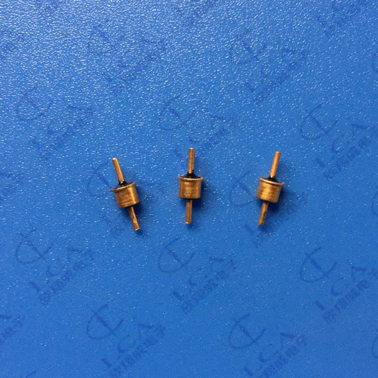 玻璃釉电容h3630-002 100pf 镀金穿心电容 欣翔威直销