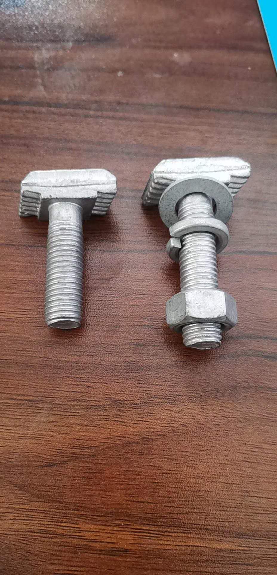 管廊管道3823预埋槽道专用t型螺栓m1250