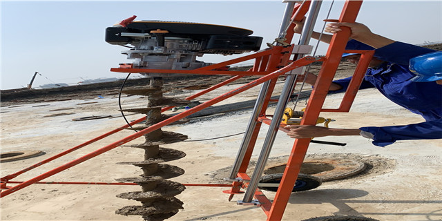 桩芯掏土机挖桩坑又轻又快