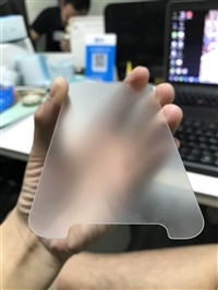 广州直销手机磨砂玻璃前盖片 AG玻璃厂家 长期生产ag磨砂玻璃片
