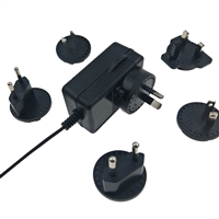 3串锂电池充电器美规 欧规澳规可换头12.6V1.2A 1.5A充电器深圳厂家定制出口
