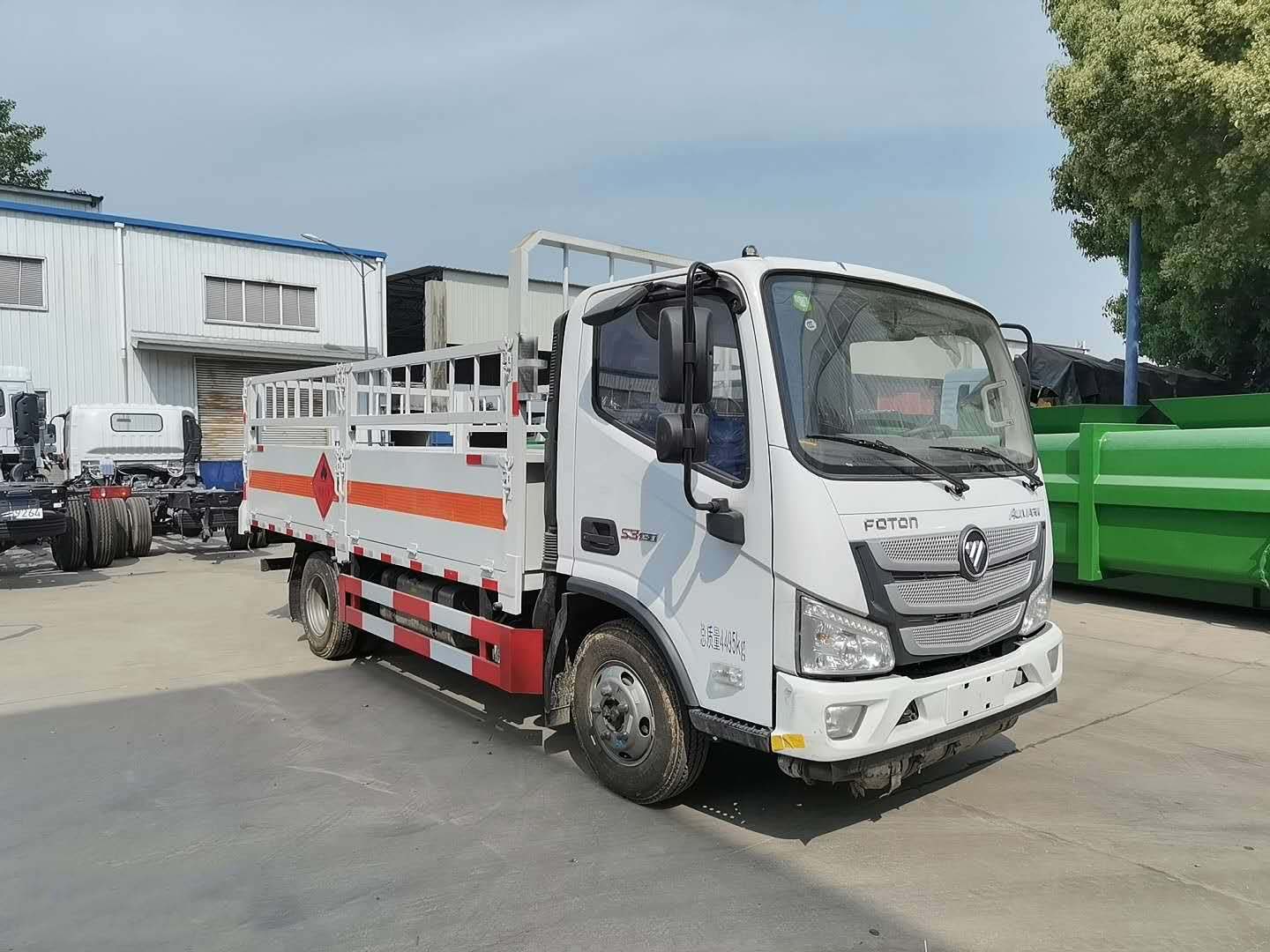 车 危险品运输车 福田欧马可国六气瓶运输车 4米2二类危运车厂家 液化