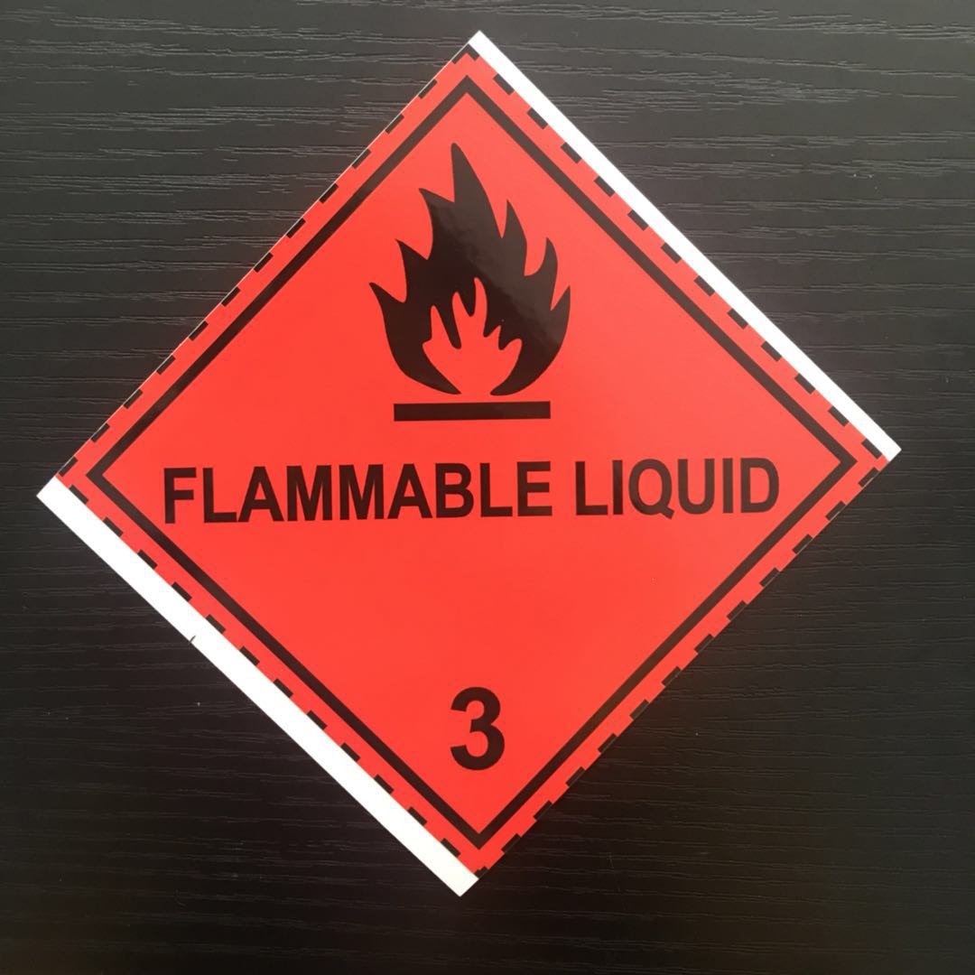 bs5609认证耐腐蚀危化品标签