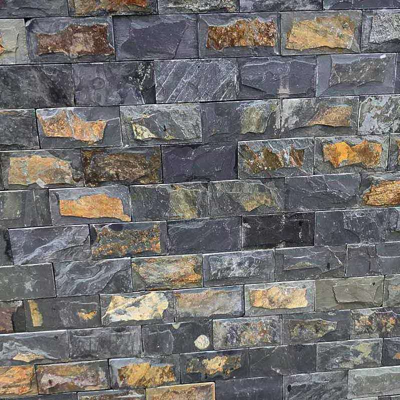 青灰色蘑菇石效果图