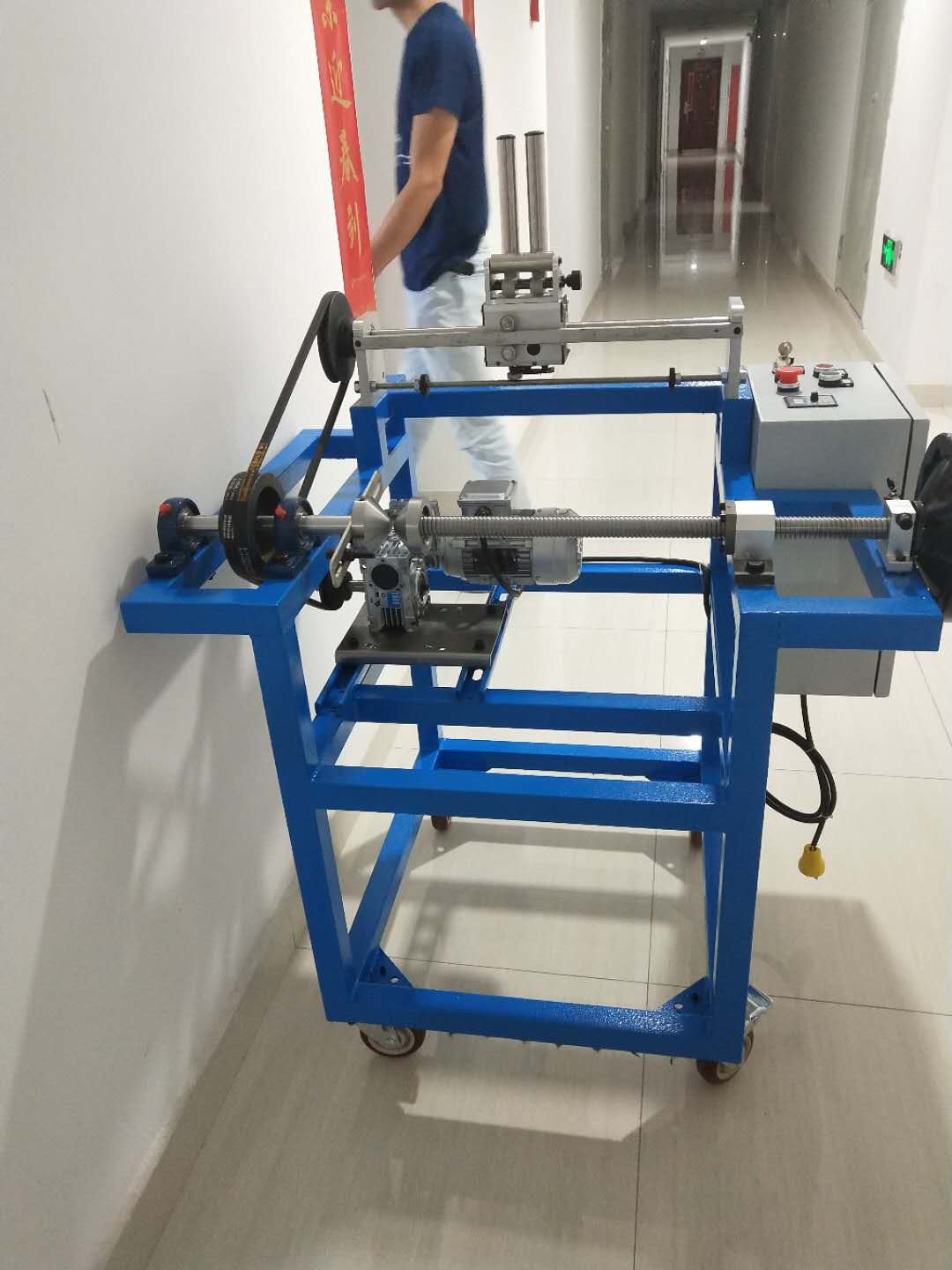 630工字盘收线机漆包线自动收卷机