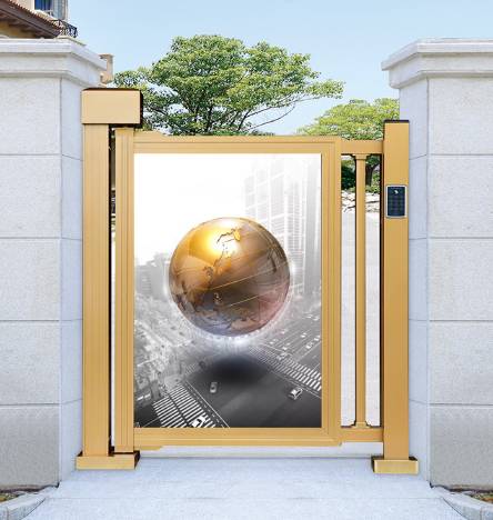 人行通道门 人行通道广告门 防撞人行通道门 人行通道平移门