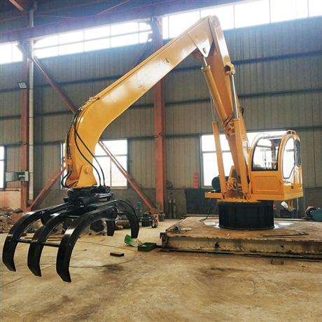 来图定制电动抓木机抓钢机报价小型抓草机