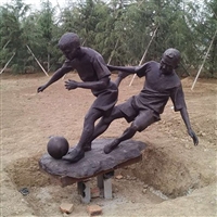 铜雕运动人物 厂家定制铸铜体育运动人物雕塑