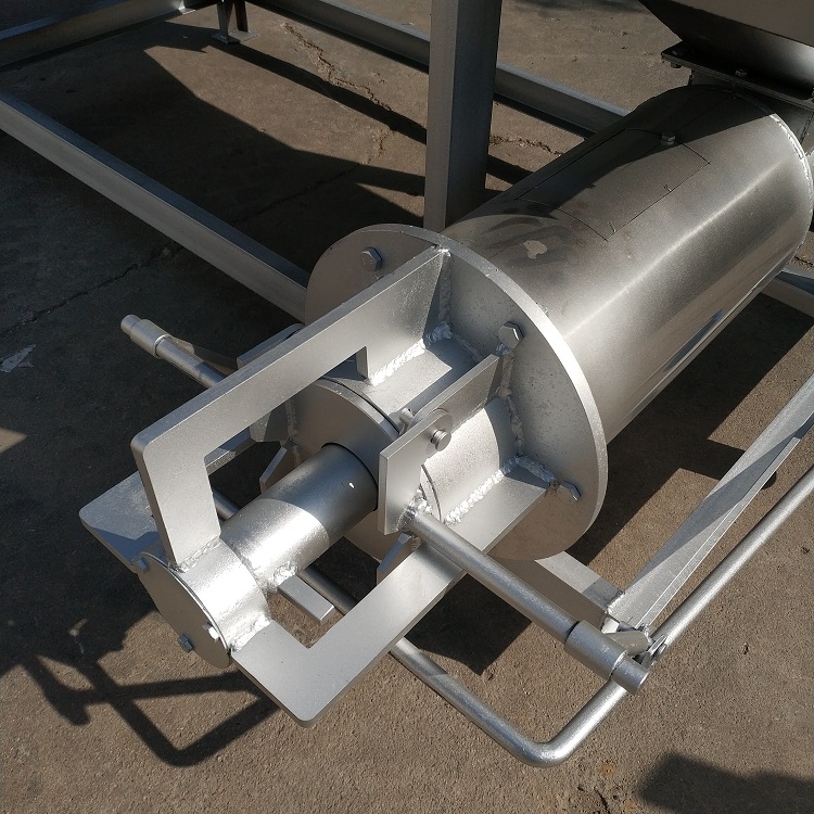 养殖粪便固液分离机肉鸡鸭粪滚筒式微滤机粪便干湿分离机