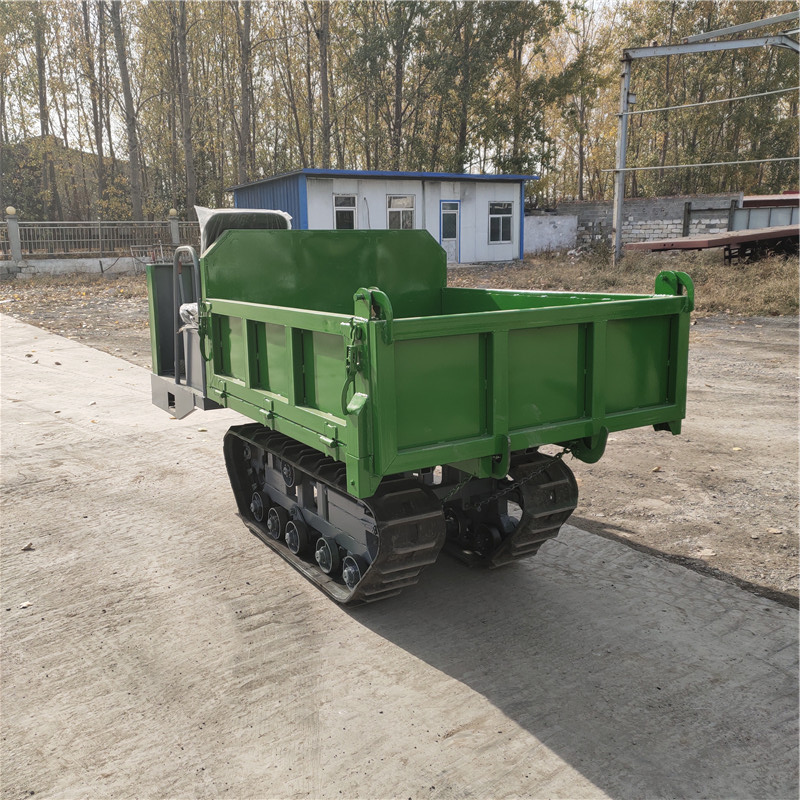 复杂地形爬山虎 3吨单缸履带车 果园大棚履带运输车