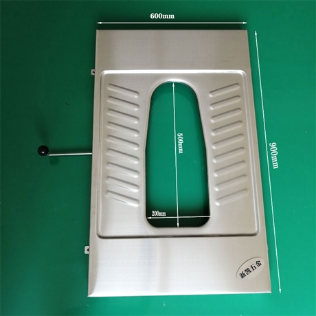 移动厕所不锈钢反水弯小型蹲便器