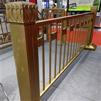 北京黄金护栏古铜色护栏