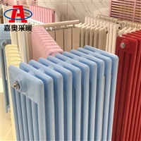 钢制柱式六柱换热器 sqgz606钢六柱散热器 暖气片家用水暖