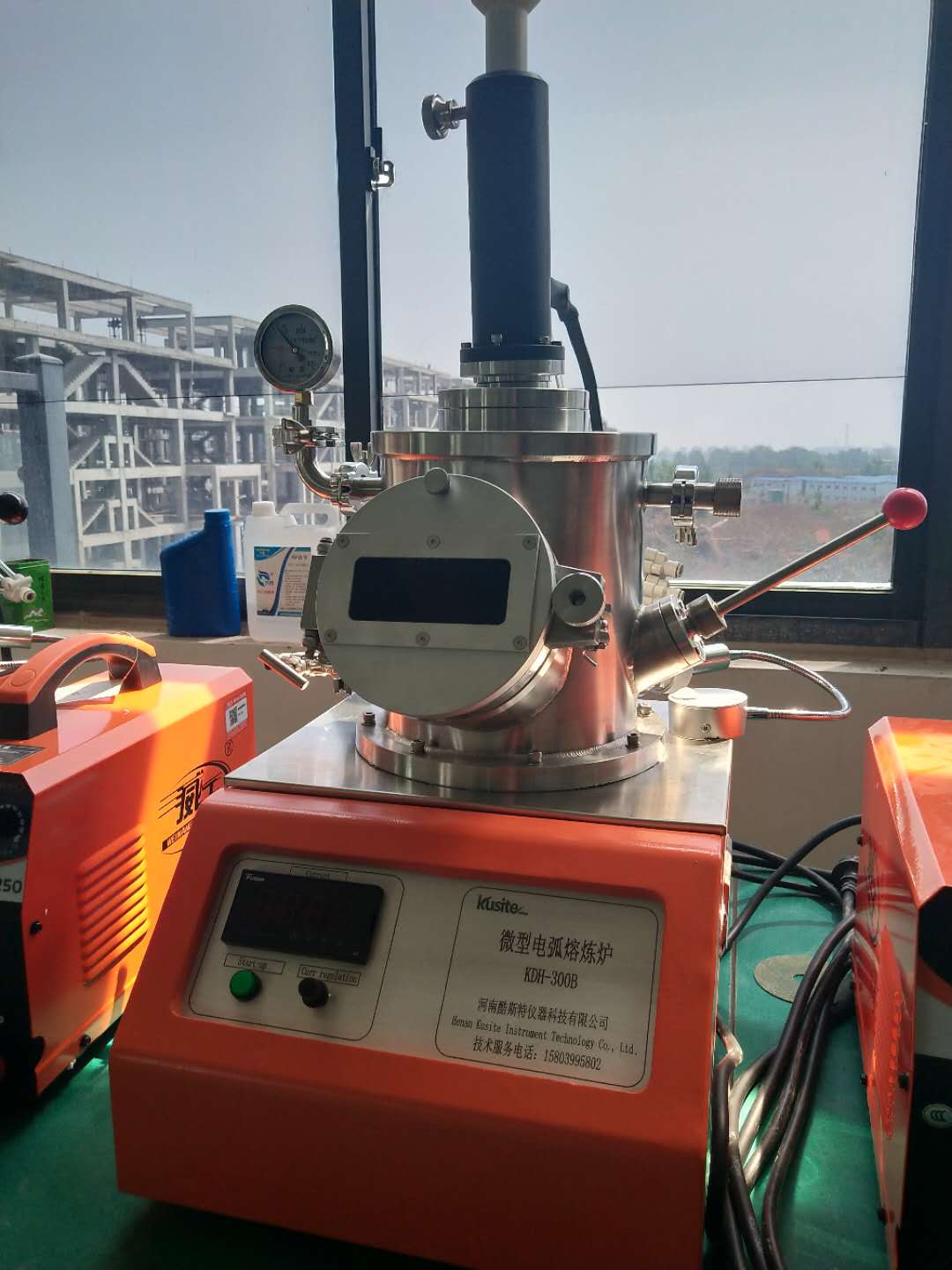 小型真空纽扣炉电弧熔炼炉实验用真空电弧炉