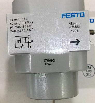 FESTO减压阀LRP,LRPS系列结构参数