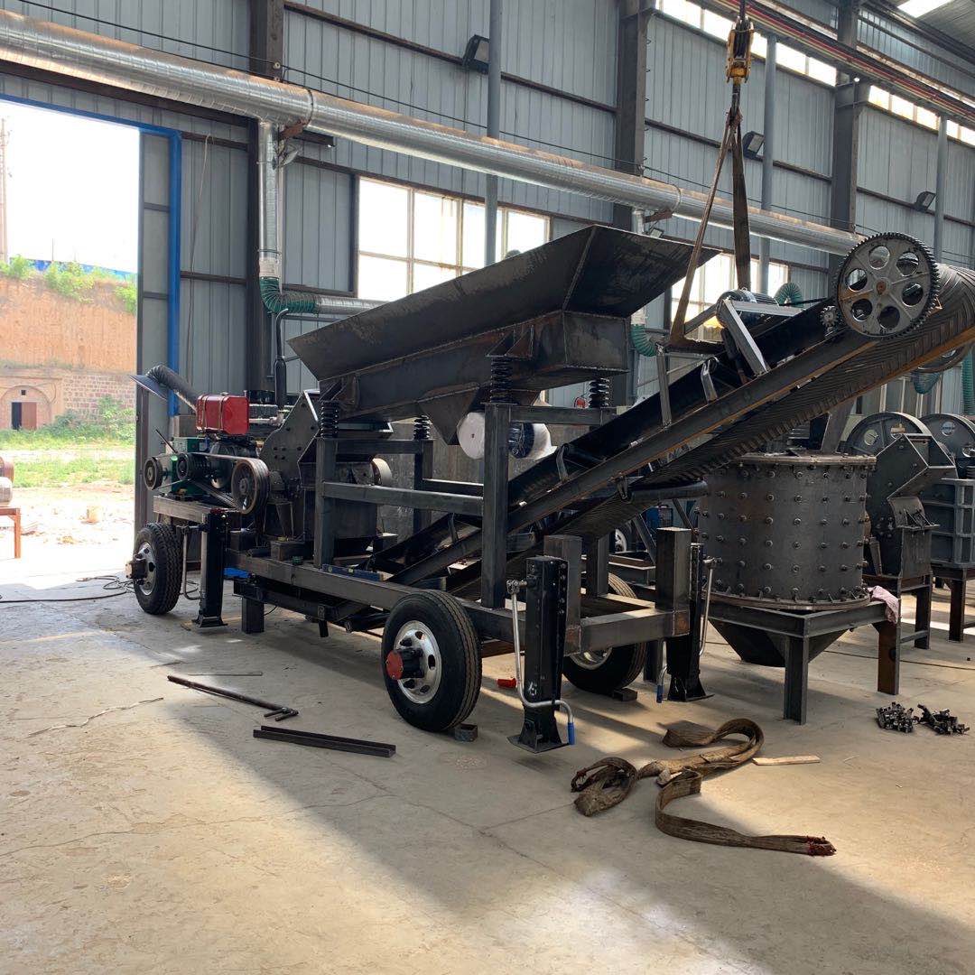 锤式破碎机小型移动柴油破碎机各种制砂机电话咨询优惠多