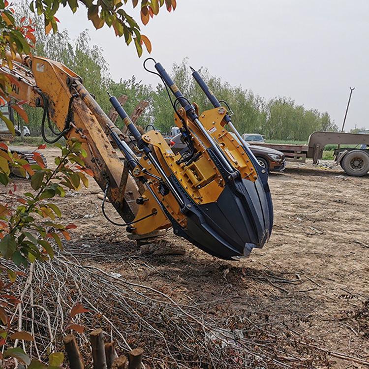 移树造林滑移移树机快速挖树机工作效率快