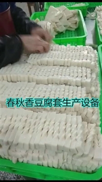 山东千页豆腐设备价格  千页豆腐制作流程 技术工艺免费学