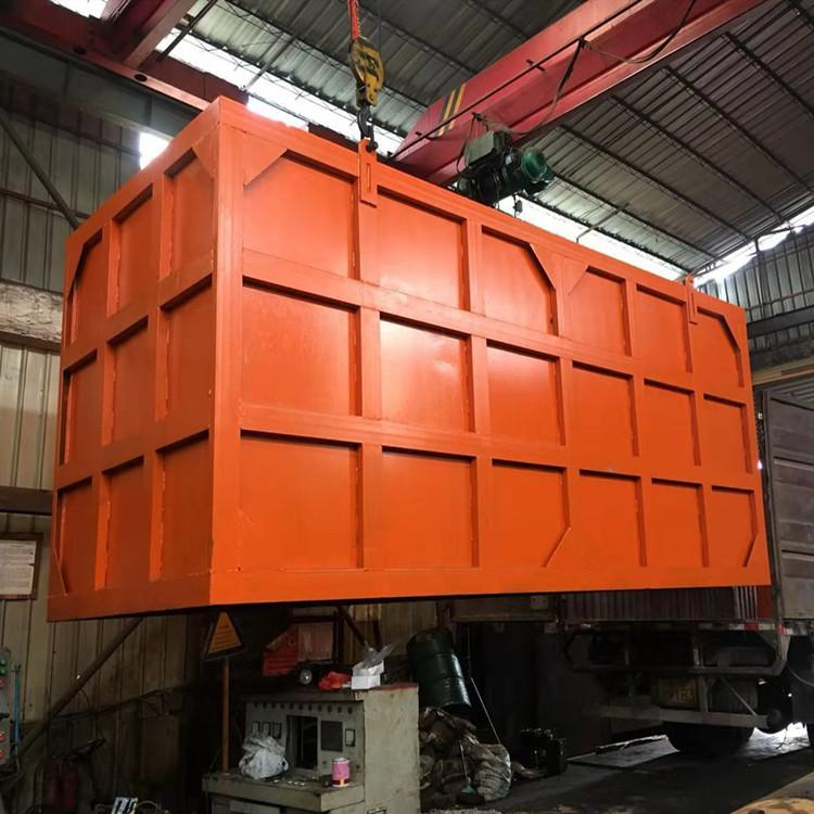 广东环保钢制移动泥浆箱规格 建洲 环保泥浆箱规格