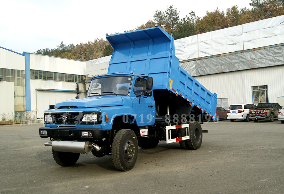 东风eq1093四驱越野卡车四驱小自卸尖头单排eq1093底盘改装