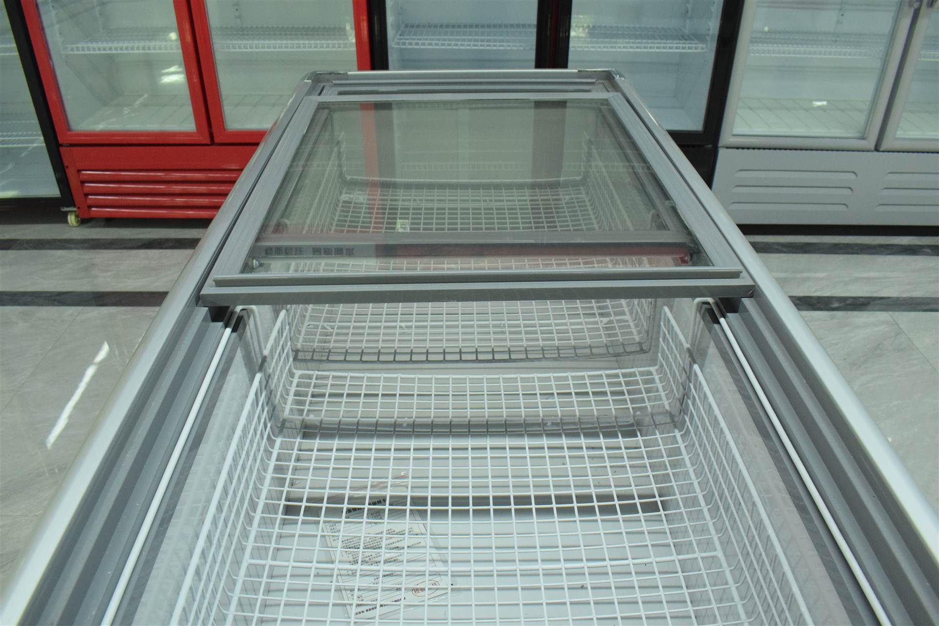 冷柜4米商用卧式超大型 冷冻冷藏铜管展示冰柜