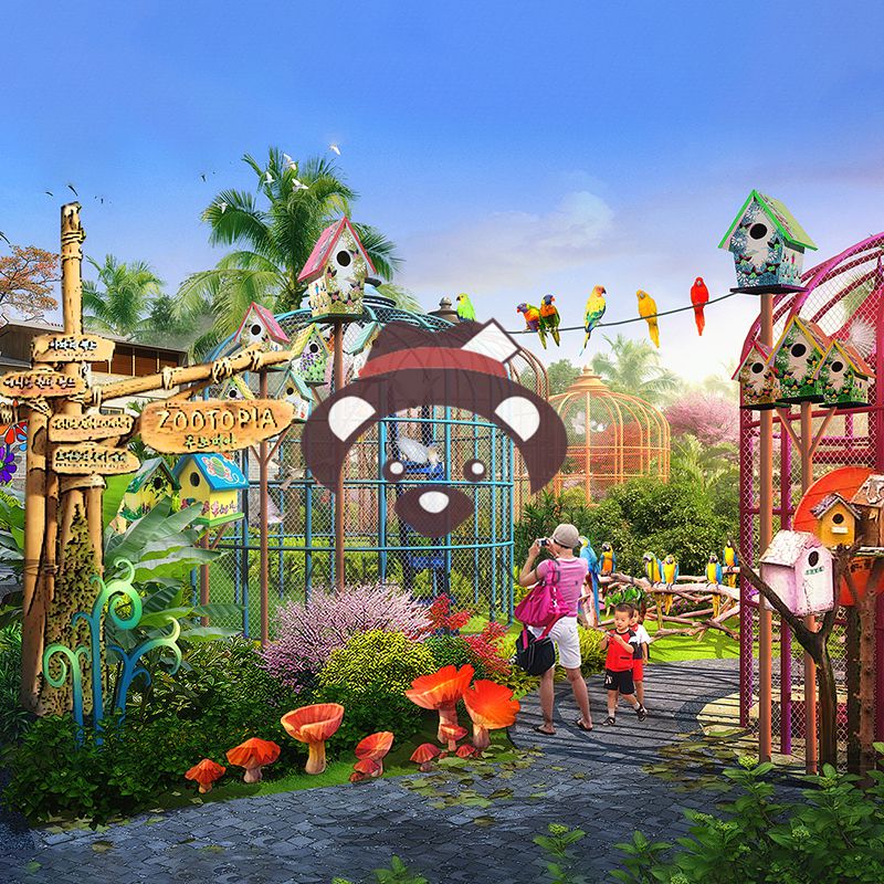 游乐园设计儿童_游乐园设计设计图-园立方景观园林设计工