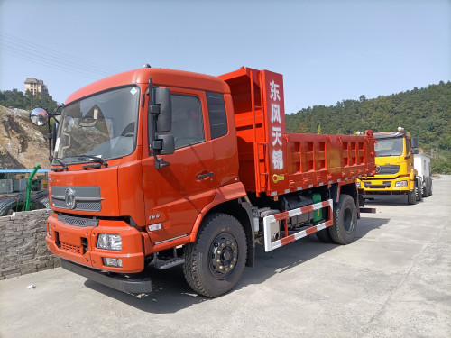 法士特小档,国五东风天锦180单桥报价,十堰新款东风天锦180单桥自卸车