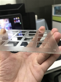 厂家蚀刻加工led盖板镜头膜玻璃 玻璃蚀刻 镜头膜玻璃蚀刻片批发