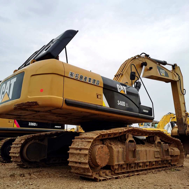 福建9成新二手钩机卡特cat340d矿山加强型进口二手挖掘机